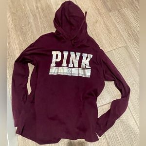Victoria’s Secret Pink Hoodie Long Sleeve Tee